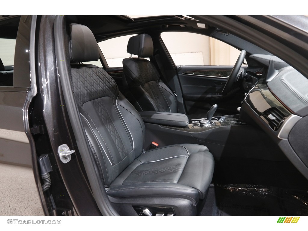 2020 5 Series 540i xDrive Sedan - Dark Graphite Metallic / Black photo #19