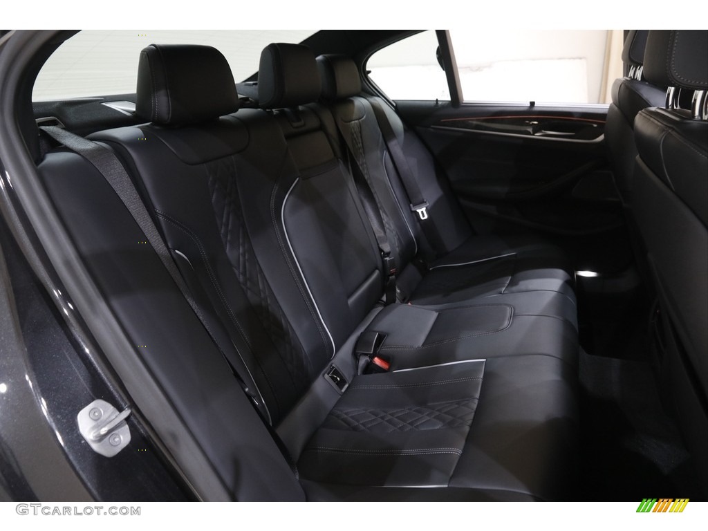 2020 5 Series 540i xDrive Sedan - Dark Graphite Metallic / Black photo #20