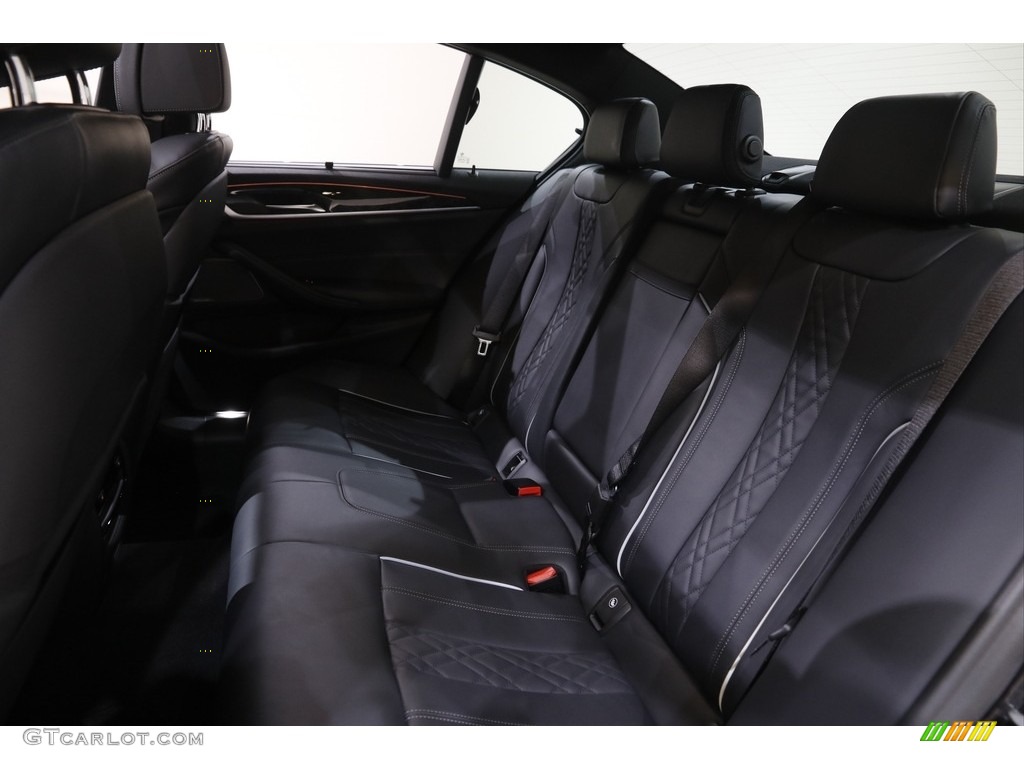 2020 5 Series 540i xDrive Sedan - Dark Graphite Metallic / Black photo #21