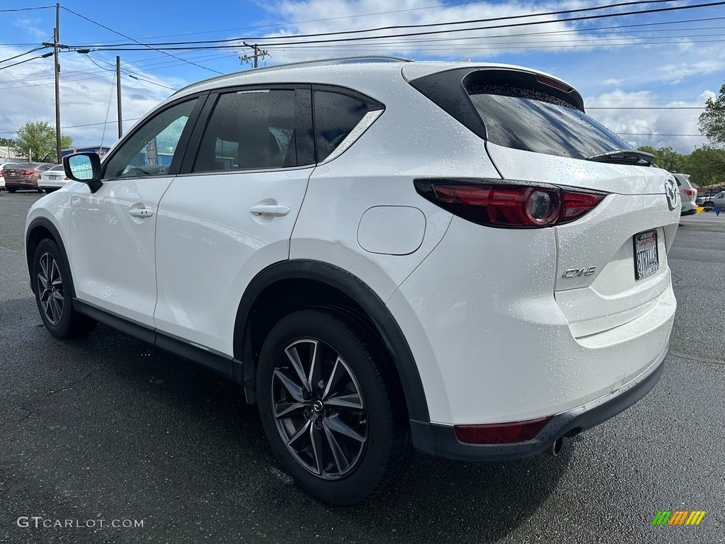 Crystal White Pearl 2017 Mazda CX-5 Grand Touring Exterior Photo #146049882