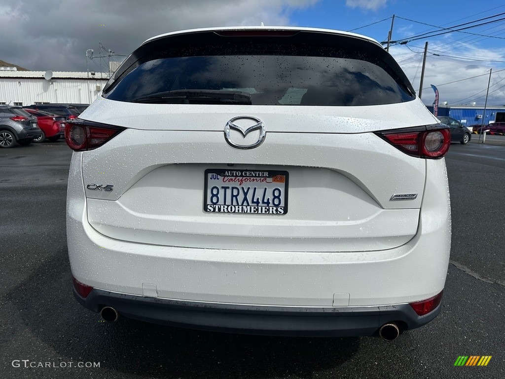 Crystal White Pearl 2017 Mazda CX-5 Grand Touring Exterior Photo #146049906