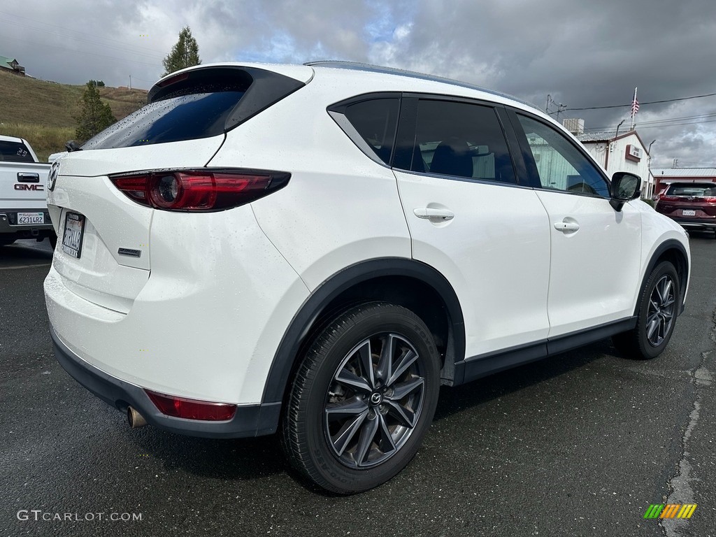 Crystal White Pearl 2017 Mazda CX-5 Grand Touring Exterior Photo #146049927