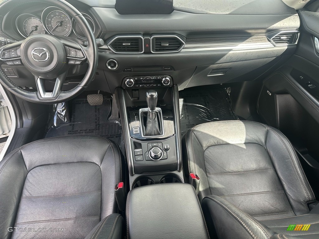 Black Interior 2017 Mazda CX-5 Grand Touring Photo #146050086