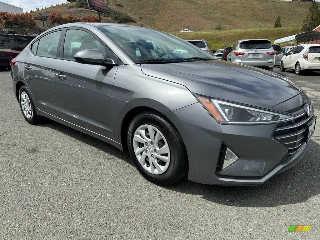 2020 Elantra SE - Machine Gray / Gray photo #1