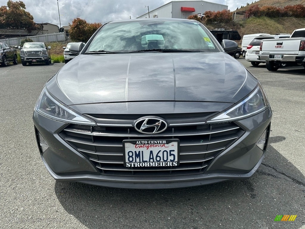 2020 Elantra SE - Machine Gray / Gray photo #2