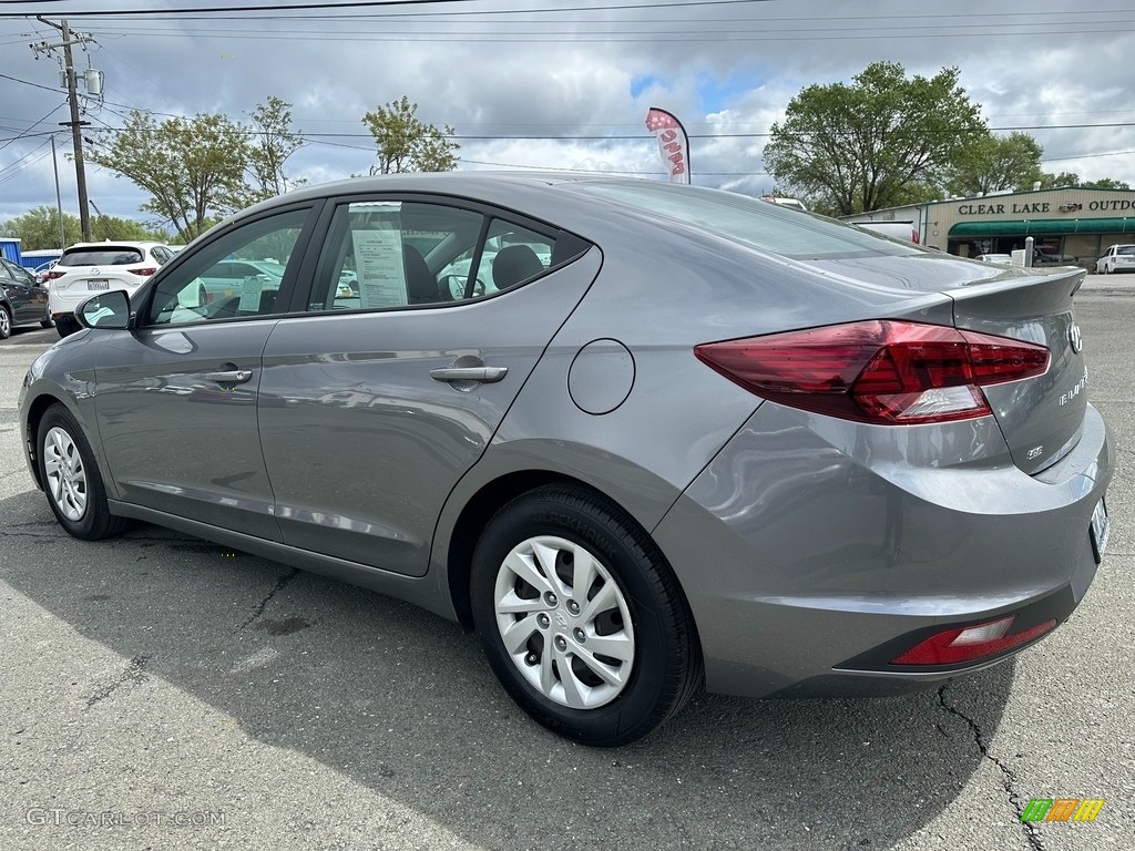 2020 Elantra SE - Machine Gray / Gray photo #4