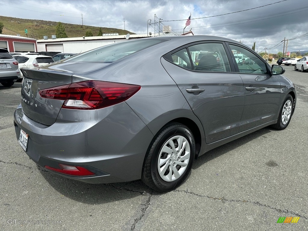 2020 Elantra SE - Machine Gray / Gray photo #6