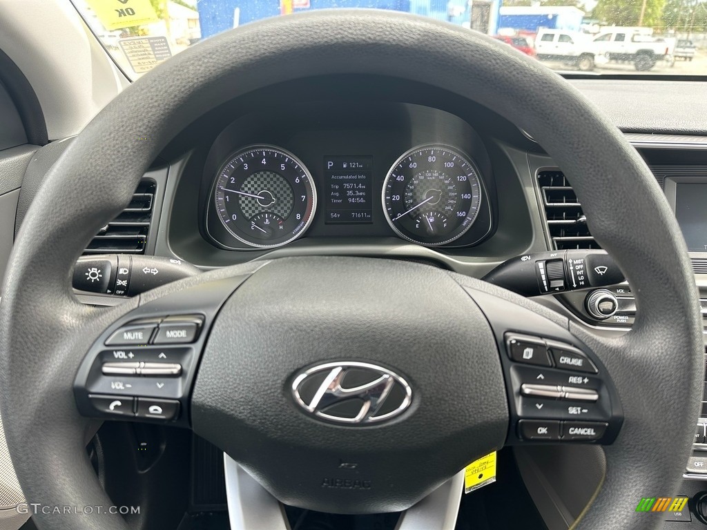 2020 Elantra SE - Machine Gray / Gray photo #8