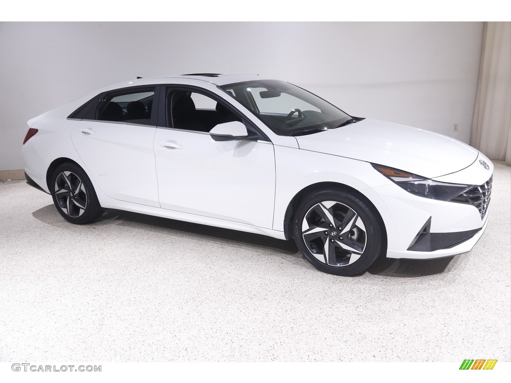 2022 Elantra SEL - Quartz White / Black photo #1