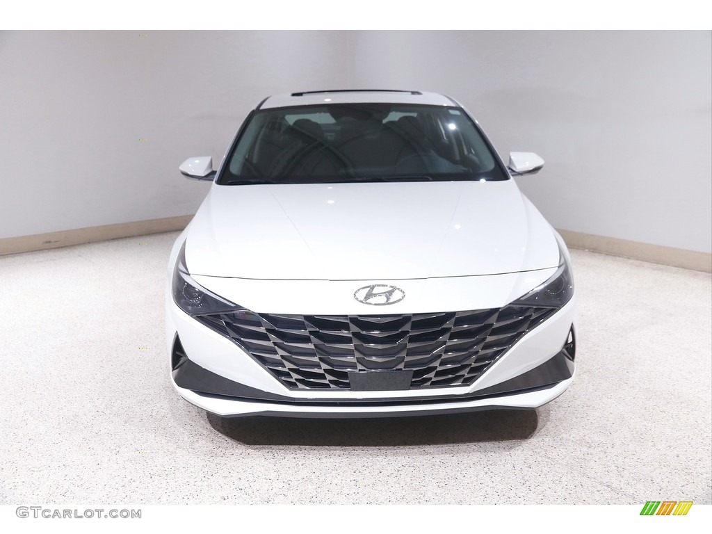 2022 Elantra SEL - Quartz White / Black photo #2