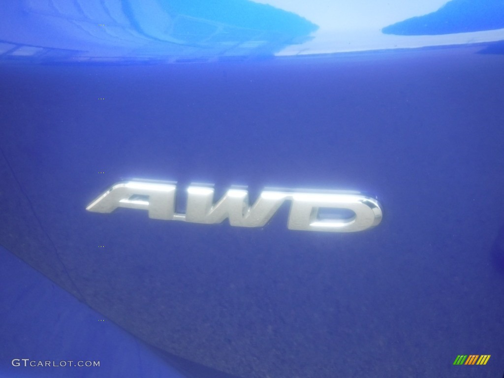 2020 CR-V EX AWD - Aegean Blue Metallic / Black photo #11
