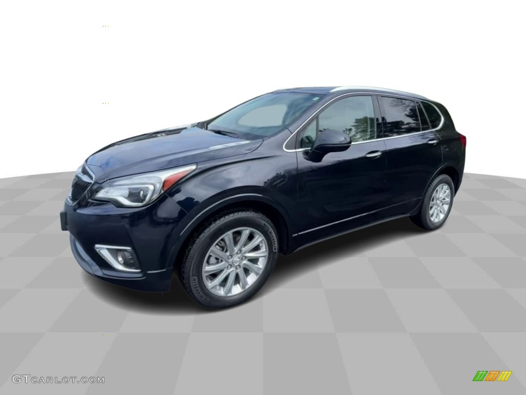 2020 Envision Essence AWD - Dark Moon Blue Metallic / Light Neutral photo #4
