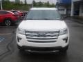 2018 White Platinum Ford Explorer XLT 4WD  photo #4