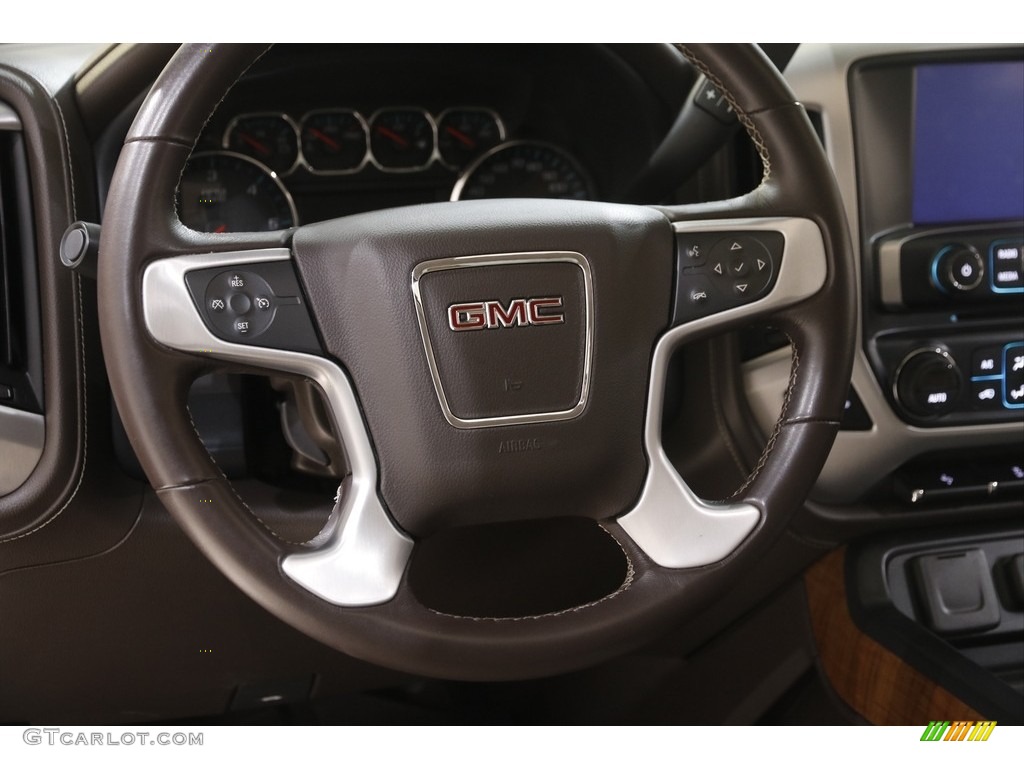 2017 GMC Sierra 1500 SLT Crew Cab 4WD Steering Wheel Photos