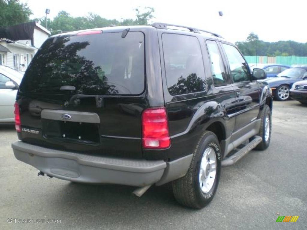 2001 Explorer Sport 4x4 - Black / Dark Graphite photo #7