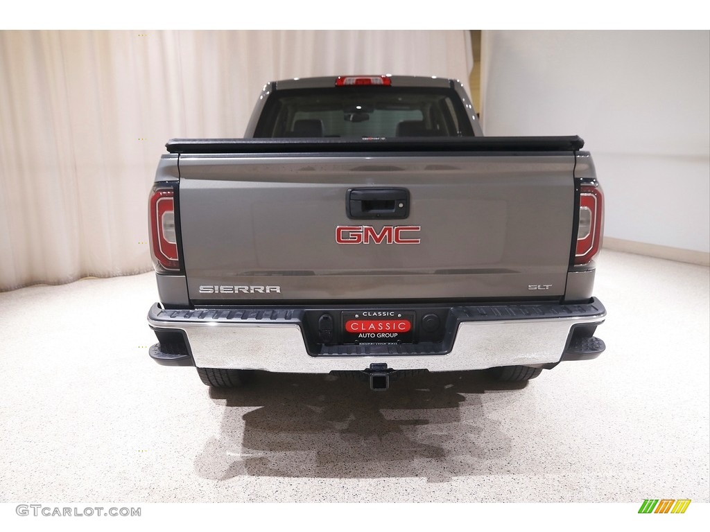 2017 Sierra 1500 SLT Crew Cab 4WD - Pepperdust Metallic / Cocoa/­Dune photo #21