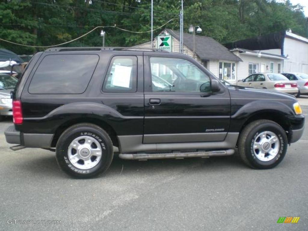 2001 Explorer Sport 4x4 - Black / Dark Graphite photo #8