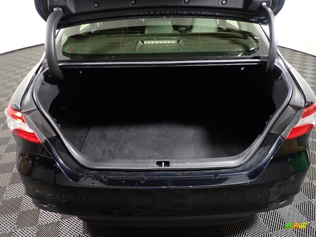 2018 Camry LE - Midnight Black Metallic / Black photo #13