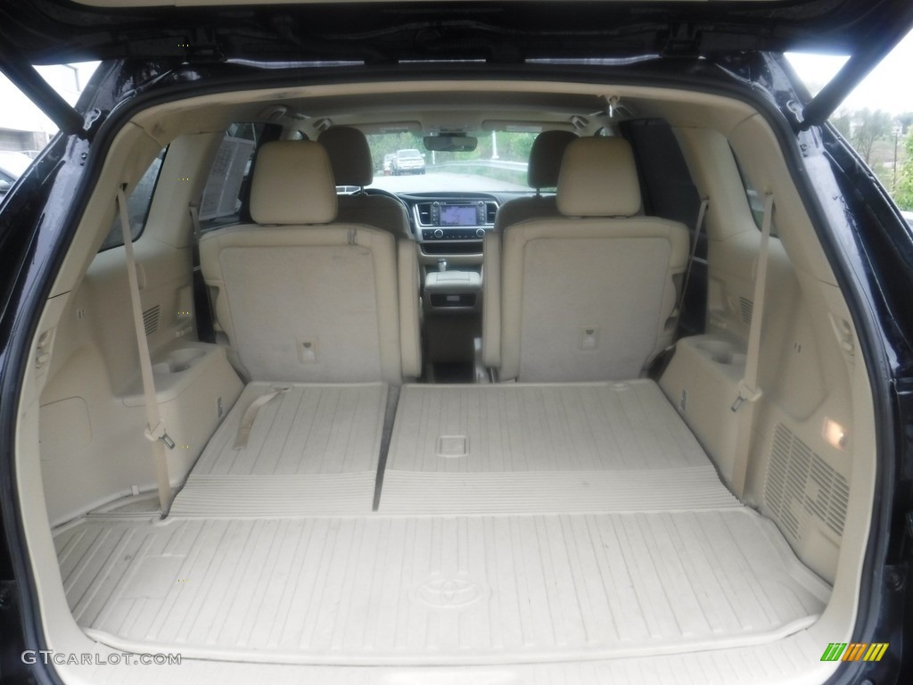 2018 Highlander Limited AWD - Midnight Black Metallic / Almond photo #32