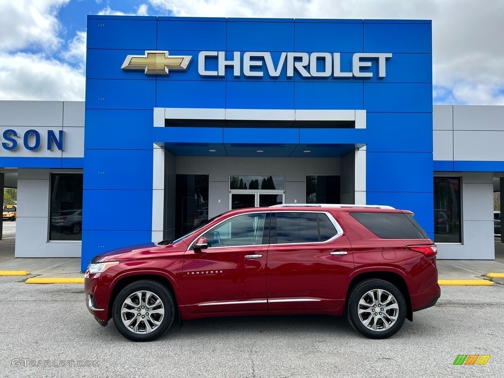 2018 Traverse Premier - Cajun Red Tintcoat / Jet Black photo #1