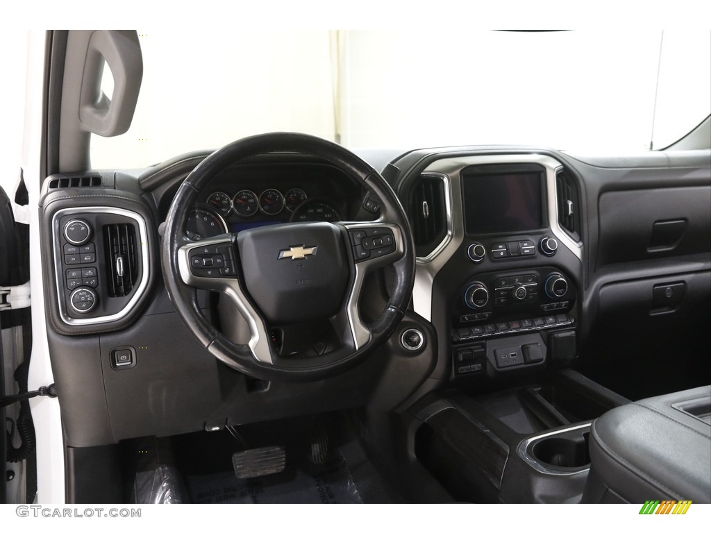 2019 Silverado 1500 LTZ Crew Cab 4WD - Iridescent Pearl Tricoat / Jet Black photo #7