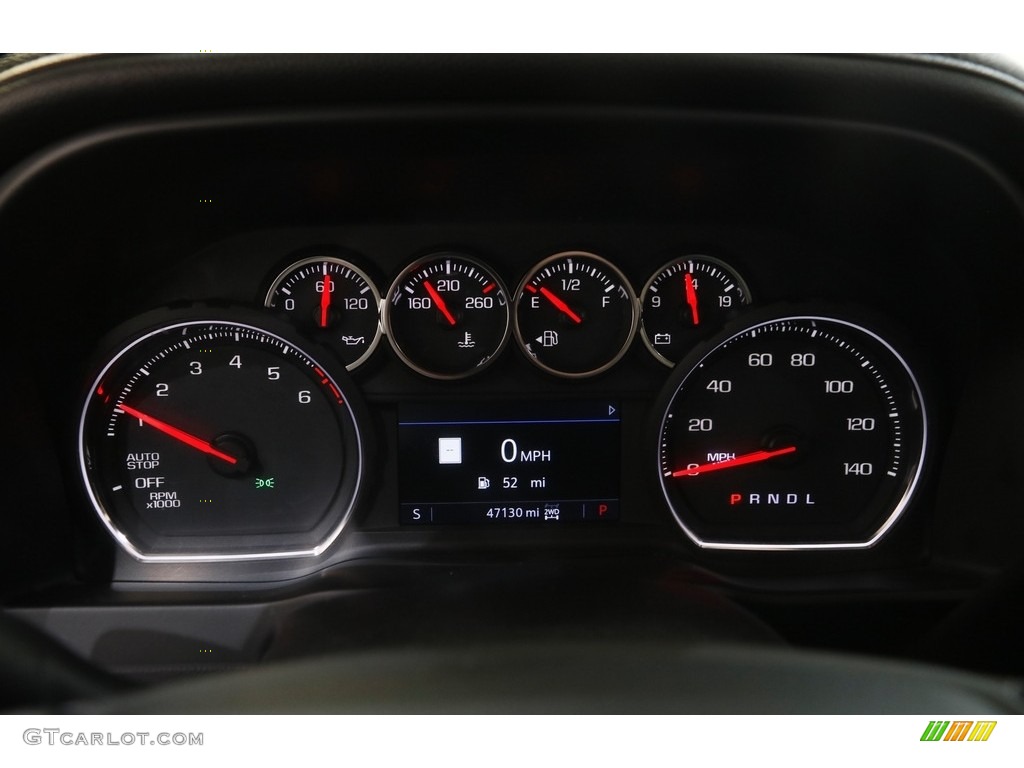 2019 Silverado 1500 LTZ Crew Cab 4WD - Iridescent Pearl Tricoat / Jet Black photo #9