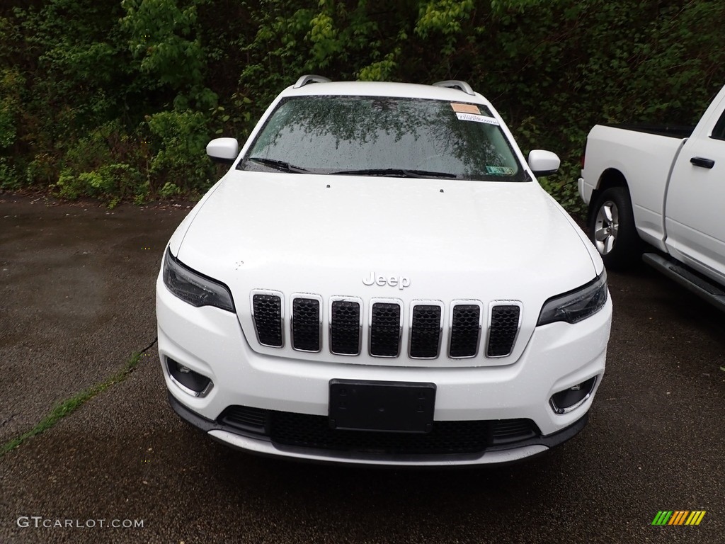 2019 Cherokee Limited 4x4 - Bright White / Black photo #2