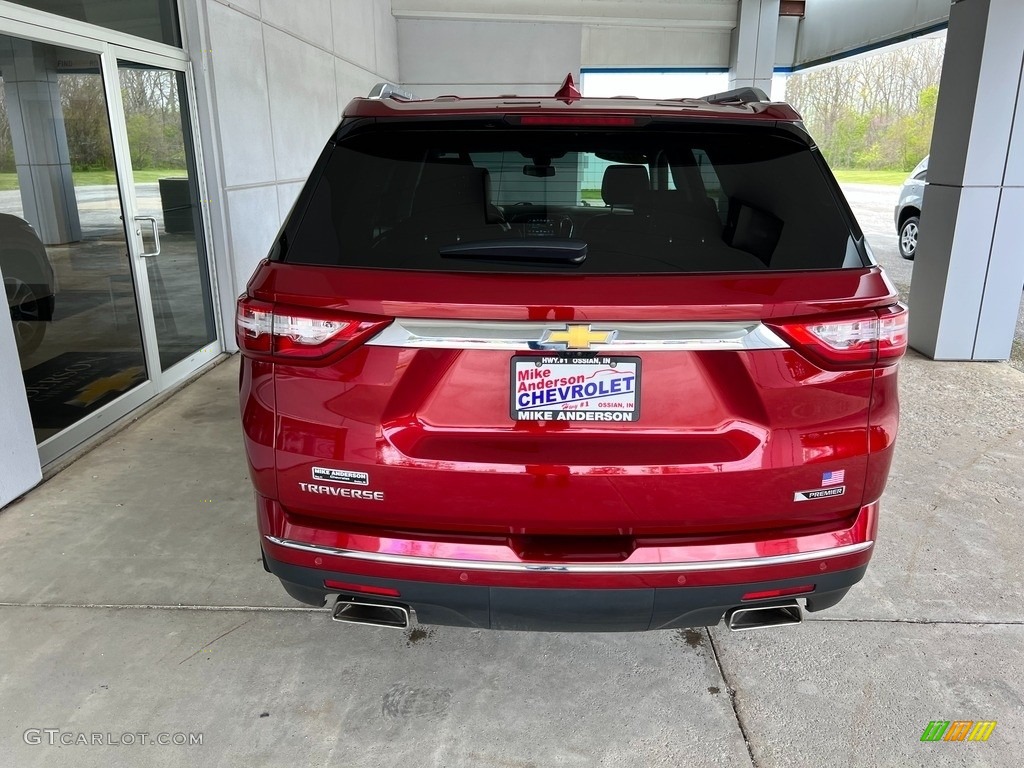 2018 Traverse Premier - Cajun Red Tintcoat / Jet Black photo #8