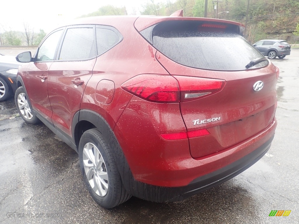2020 Tucson SE AWD - Gemstone Red / Black photo #2