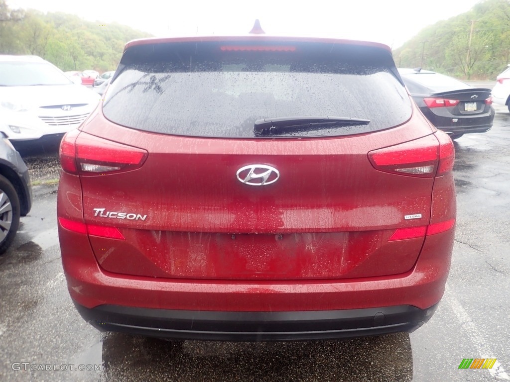 2020 Tucson SE AWD - Gemstone Red / Black photo #3