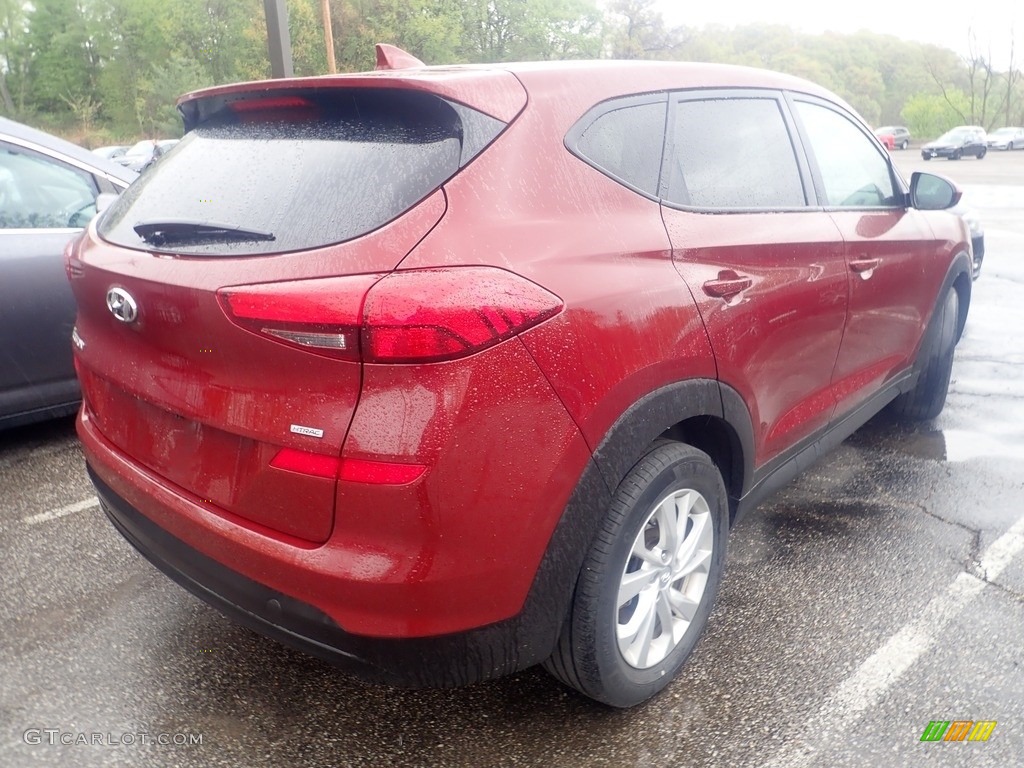 2020 Tucson SE AWD - Gemstone Red / Black photo #4