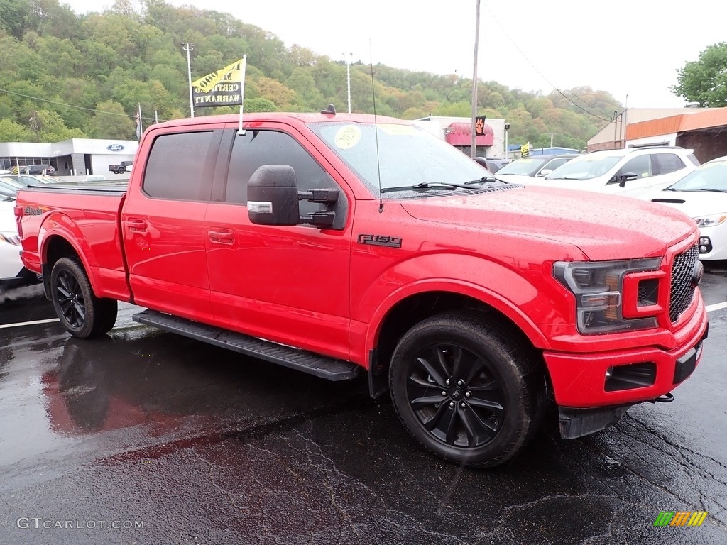 Race Red 2020 Ford F150 XLT SuperCrew 4x4 Exterior Photo #146055406