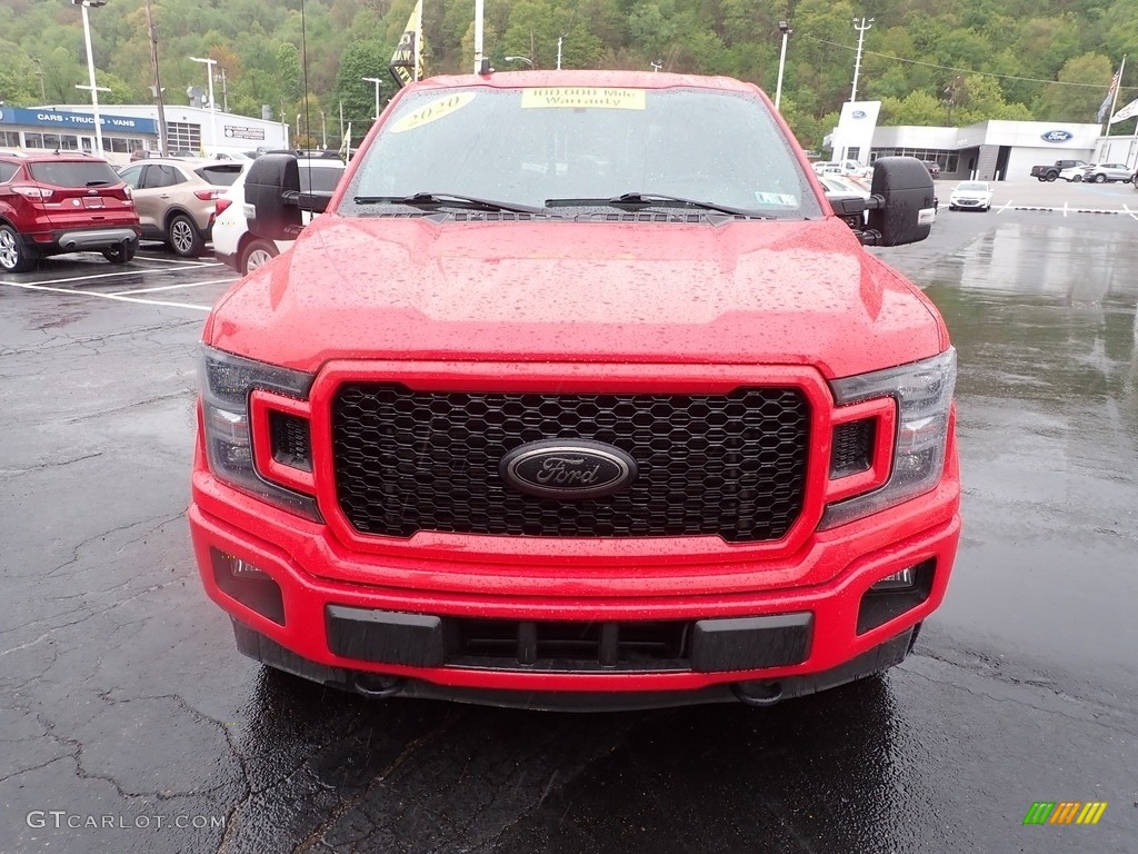 2020 F150 XLT SuperCrew 4x4 - Race Red / Black photo #3
