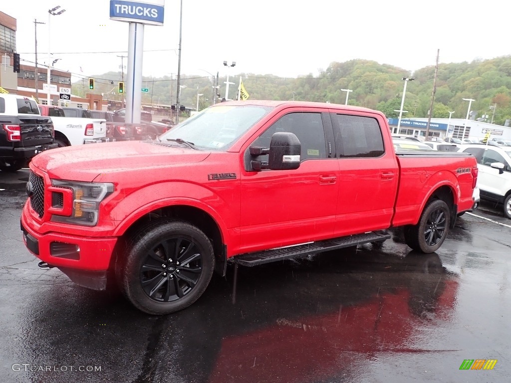 Race Red 2020 Ford F150 XLT SuperCrew 4x4 Exterior Photo #146055451
