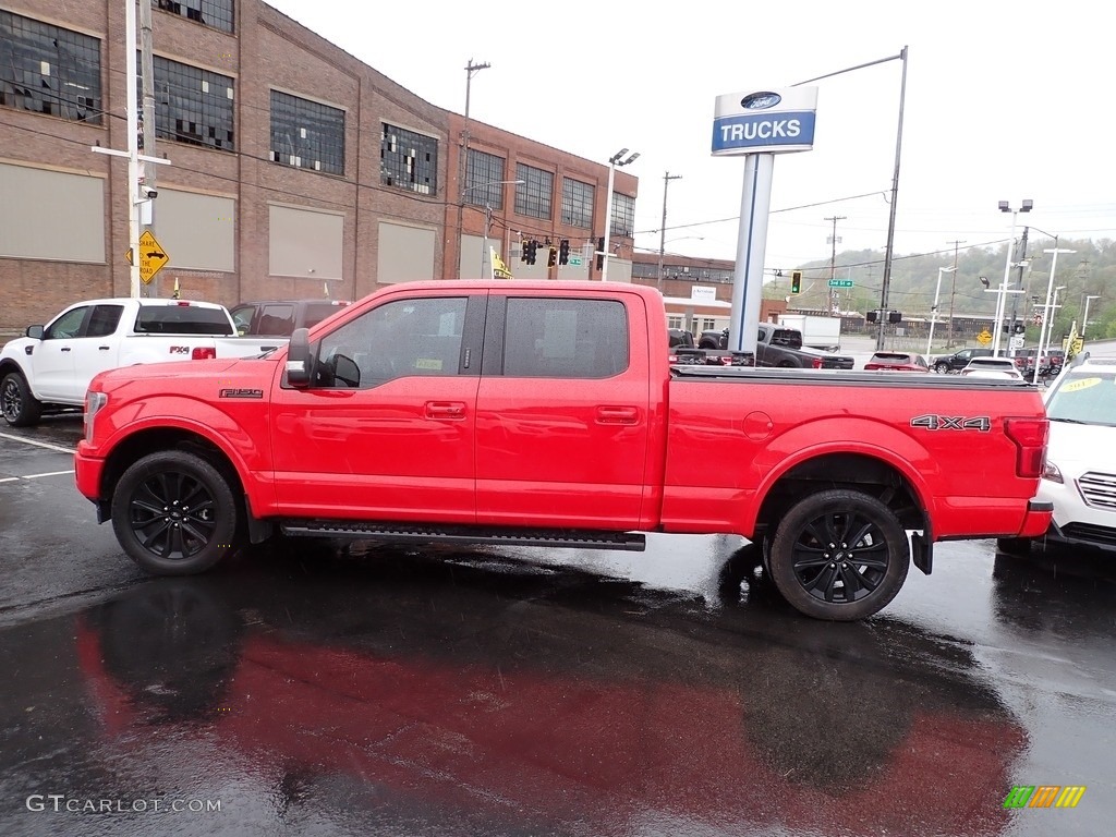 Race Red 2020 Ford F150 XLT SuperCrew 4x4 Exterior Photo #146055473