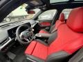 Red/Black Bicolor Interior Photo for 2023 BMW X1 #146055549