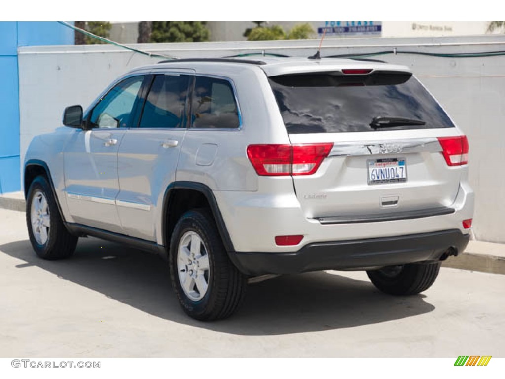 2012 Grand Cherokee Laredo - Bright Silver Metallic / Black photo #2