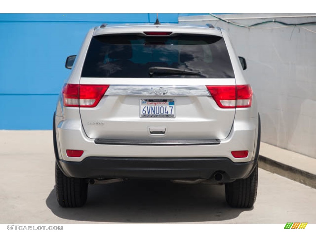 2012 Grand Cherokee Laredo - Bright Silver Metallic / Black photo #9