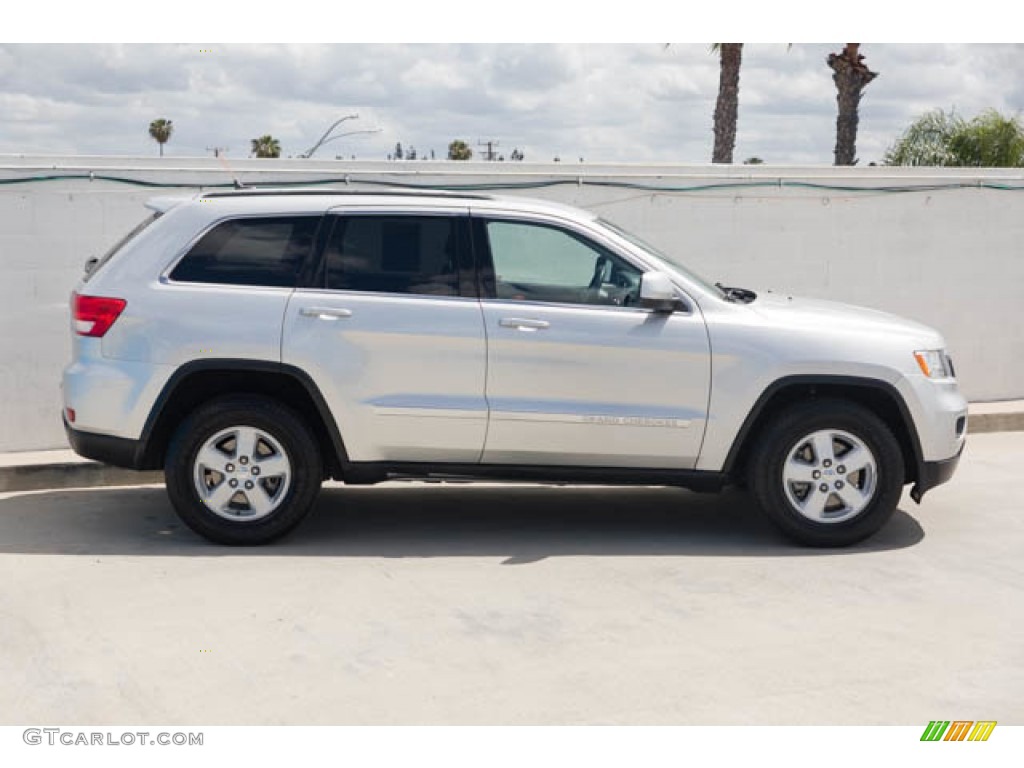 2012 Grand Cherokee Laredo - Bright Silver Metallic / Black photo #12