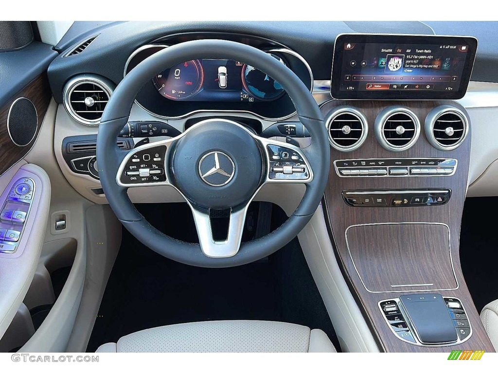 2022 Mercedes-Benz GLC 300 Silk Beige Dashboard Photo #146056552