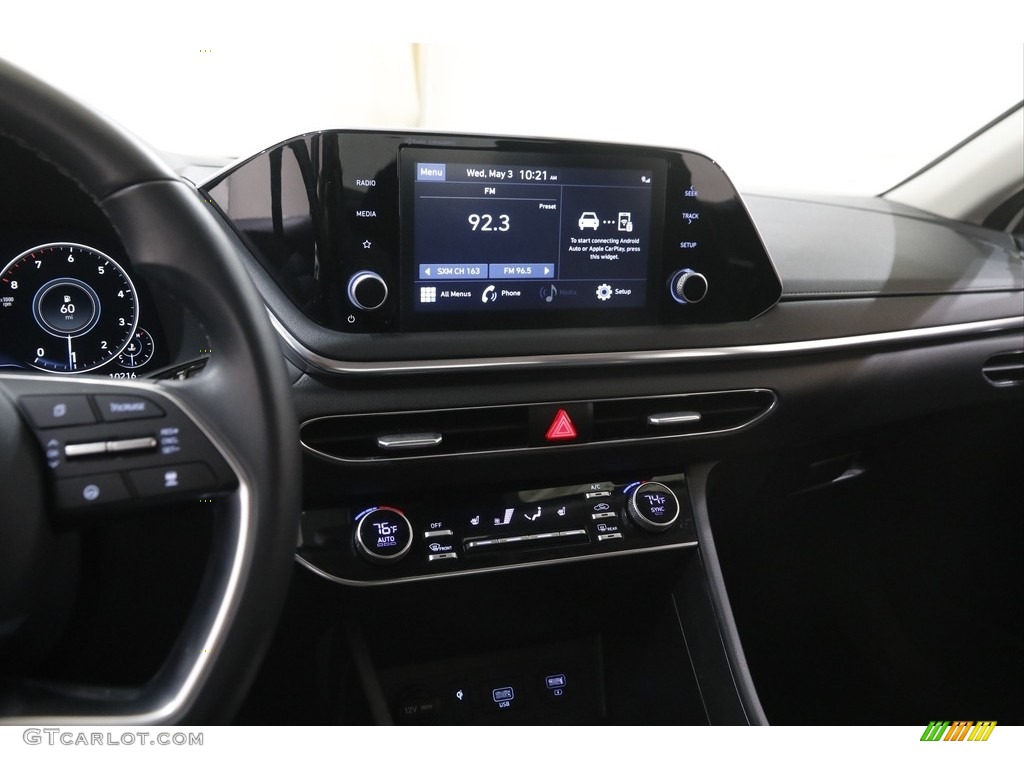 2021 Sonata SEL - Quartz White / Black photo #9
