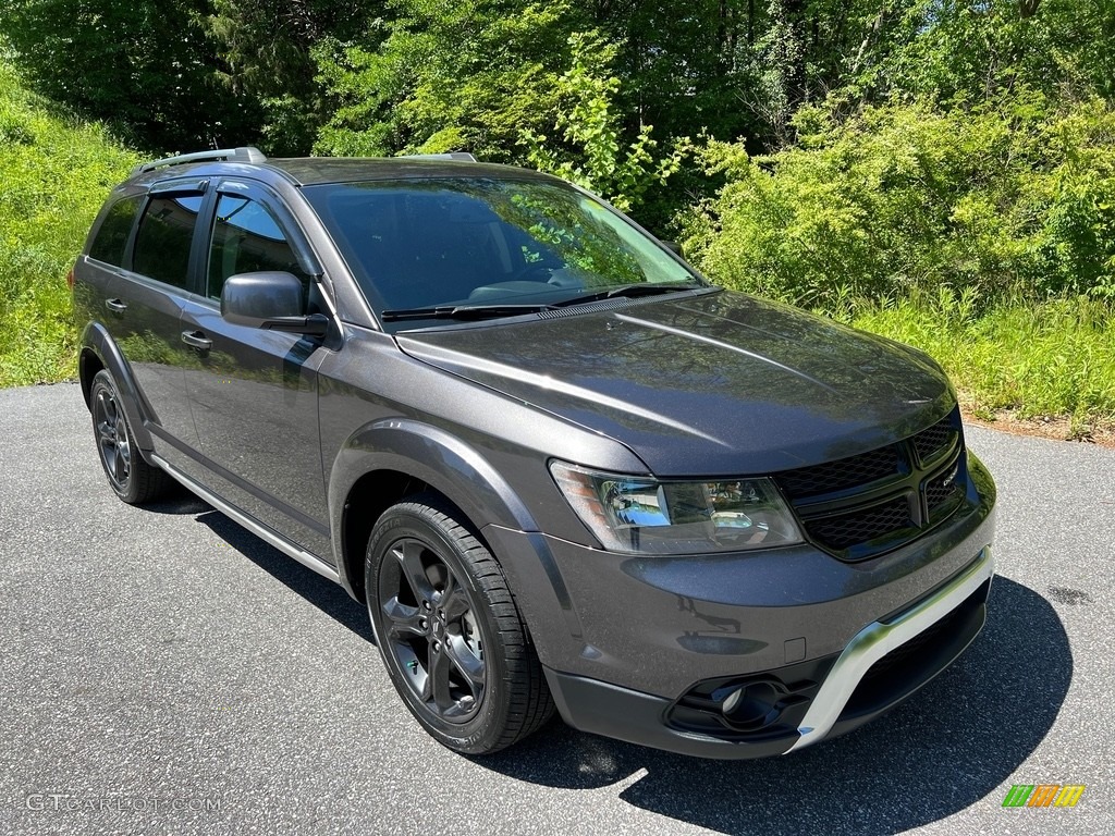 Granite Pearl 2019 Dodge Journey Crossroad AWD Exterior Photo #146056644