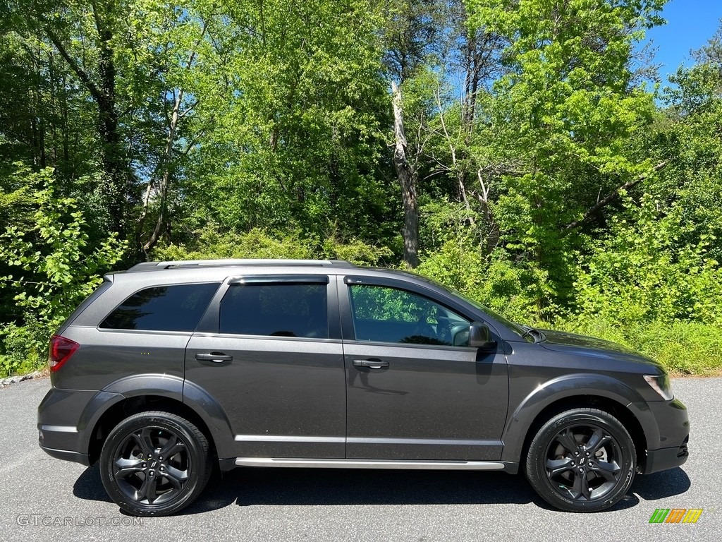 Granite Pearl 2019 Dodge Journey Crossroad AWD Exterior Photo #146056678