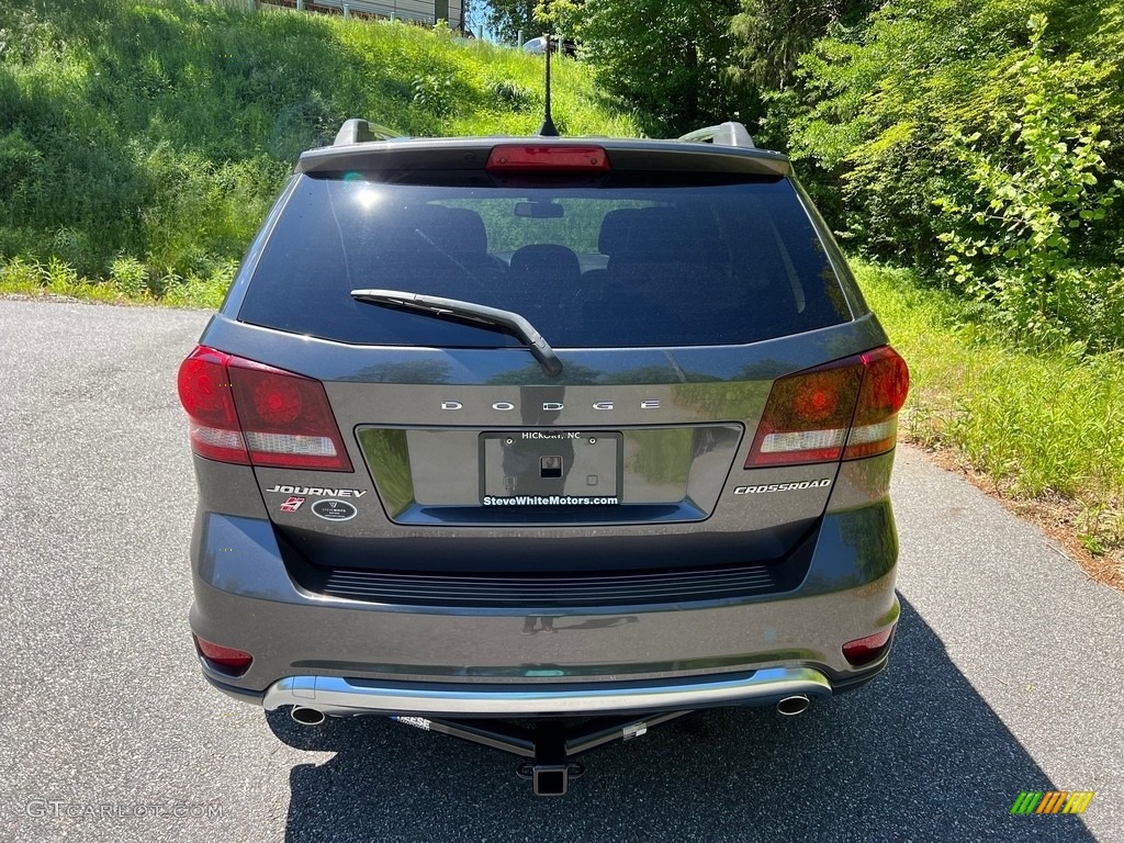 2019 Journey Crossroad AWD - Granite Pearl / Black photo #7