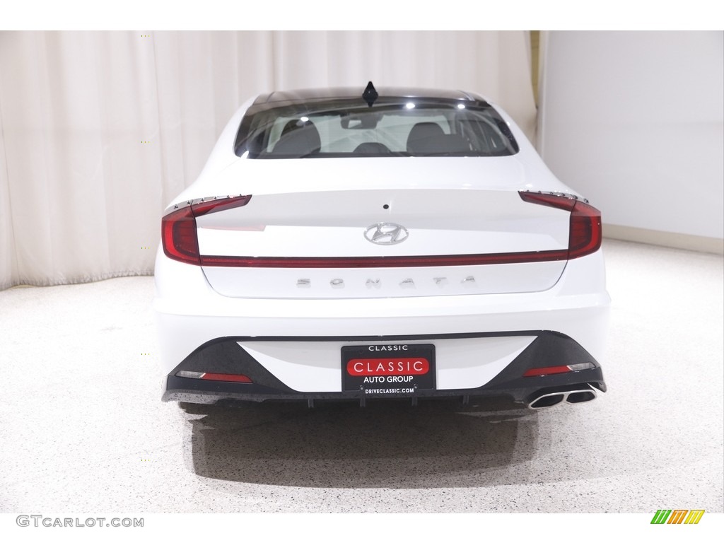 2021 Sonata SEL - Quartz White / Black photo #18