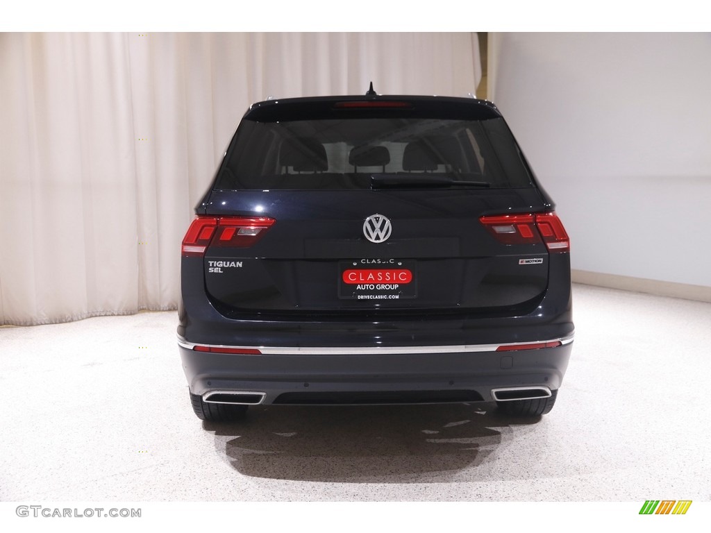 2020 Tiguan SEL 4MOTION - Deep Black Pearl / Titan Black photo #19