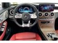 Cranberry Red 2022 Mercedes-Benz C AMG 43 4Matic Cabriolet Dashboard