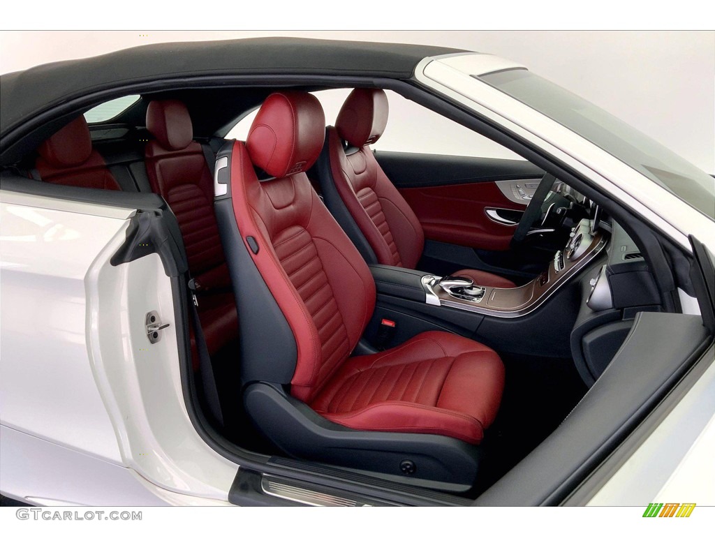 Cranberry Red Interior 2022 Mercedes-Benz C AMG 43 4Matic Cabriolet Photo #146057150