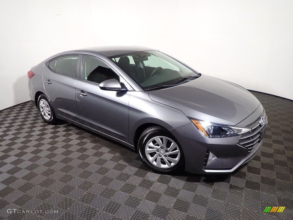 2019 Elantra SE - Machine Gray / Black photo #3