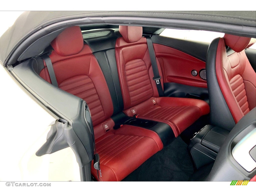 Cranberry Red Interior 2022 Mercedes-Benz C AMG 43 4Matic Cabriolet Photo #146057486